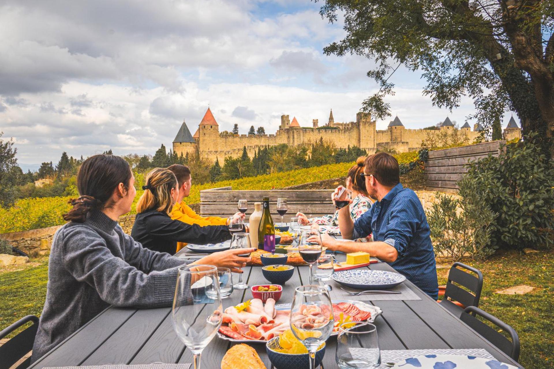 L'Ecrin De La Cite, Coeur De Vignes - Vivez Une Experience Inoubliable ! Carcassonne Buitenkant foto